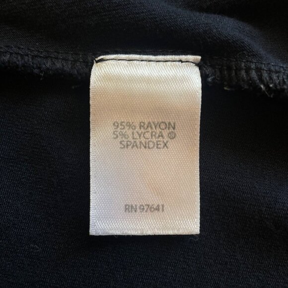 J. JILL Wearever Collection Sleeveless Black Tunic Top - Size Medium - Picture 6 of 6